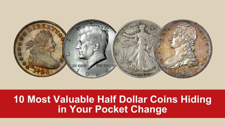 10 Most Valuable Half Dollar Coins Hiding in Your Pocket Change