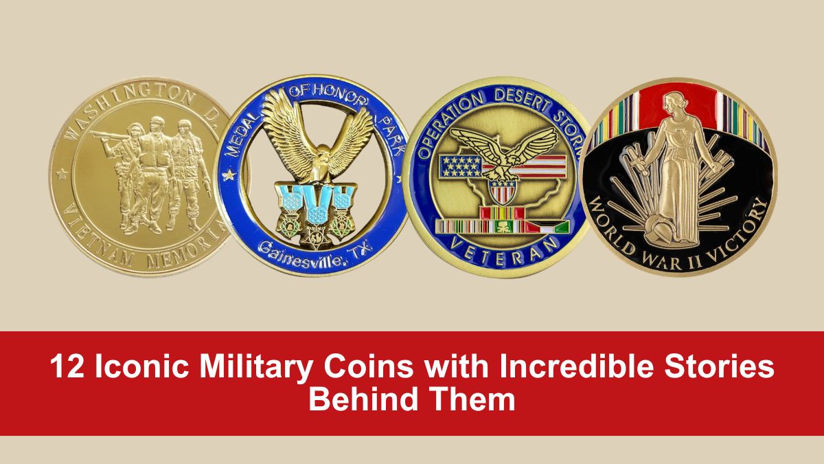 12 Iconic Military Coins with Incredible Stories Behind Them