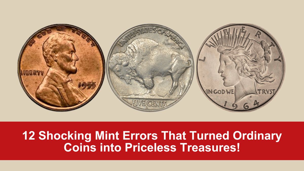 12 Shocking Mint Errors That Turned Ordinary Coins into Priceless Treasures!