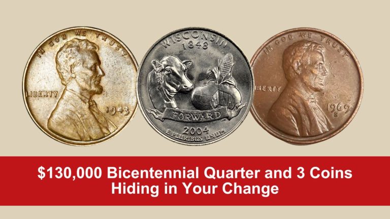 $130,000 Bicentennial Quarter and 3 Coins Hiding in Your Change