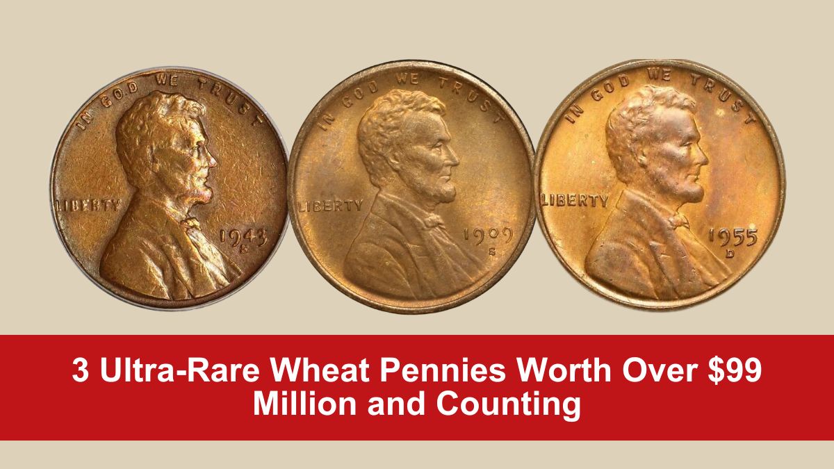 3 Ultra-Rare Wheat Pennies Worth Over $99 Million and Counting