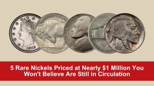 5 Rare Nickels Priced at Nearly $1 Million You Won't Believe Are Still in Circulation