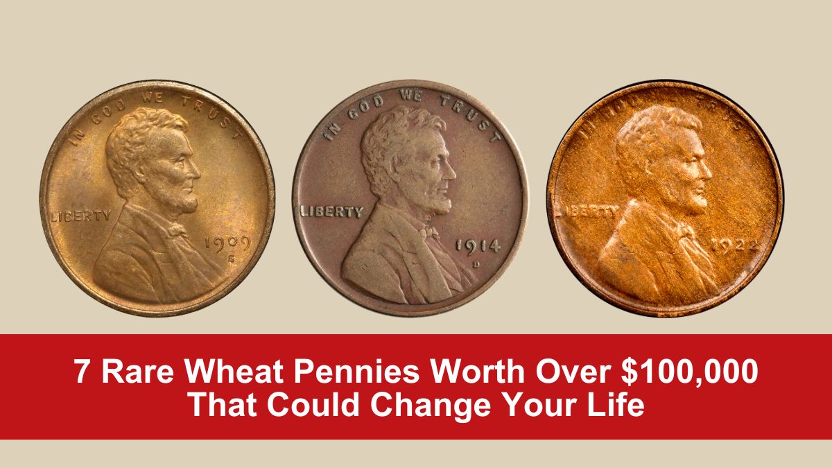 7 Rare Wheat Pennies Worth Over $100,000 That Could Change Your Life