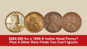 $800,000 for a 1909-S Indian Head Penny? Plus 4 Other Rare Finds You Can't Ignore