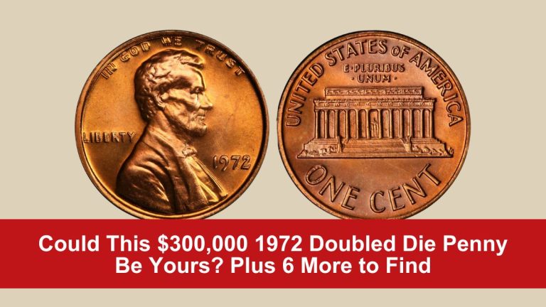 Could This $300,000 1972 Doubled Die Penny Be Yours? Plus 6 More to Find