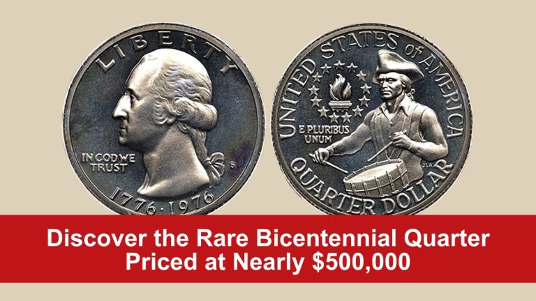 Discover the Rare Bicentennial Quarter Priced at Nearly $500,000 – Could You Have One?