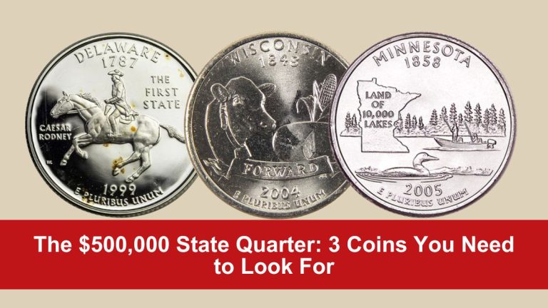 The $500,000 State Quarter: 3 Coins You Need to Look For