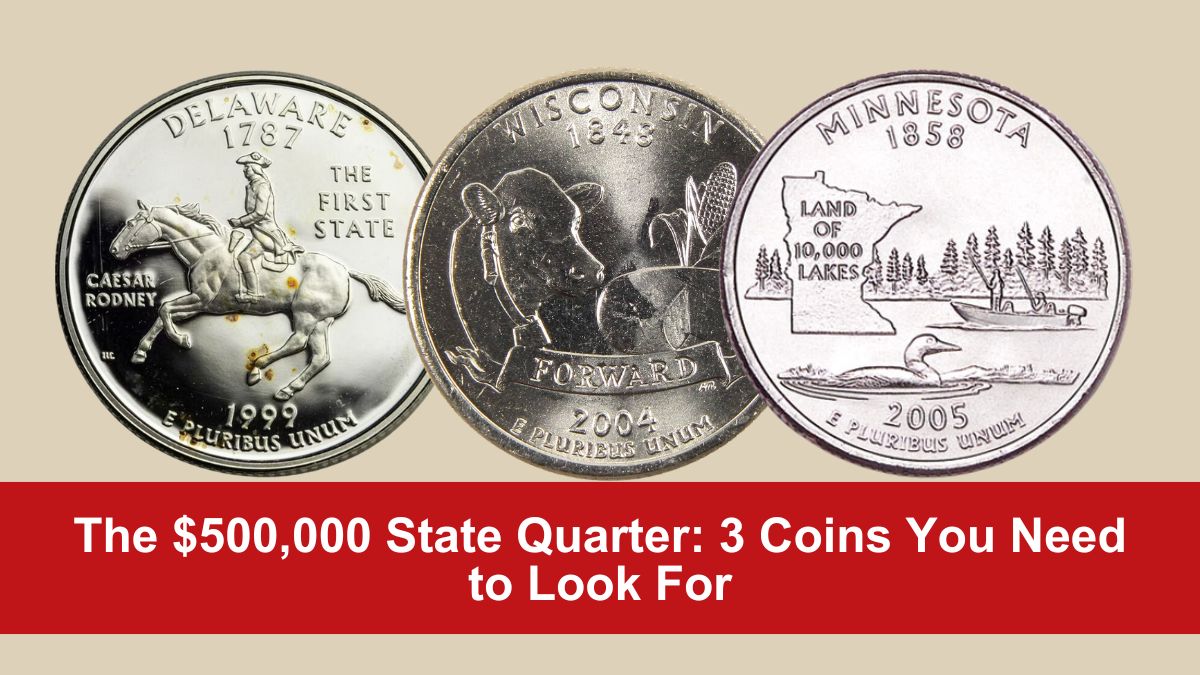 The $500,000 State Quarter: 3 Coins You Need to Look For