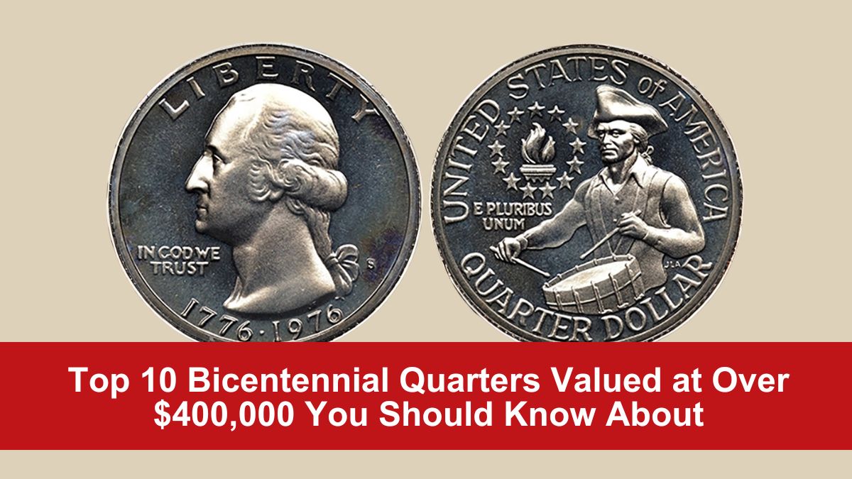 Top 10 Bicentennial Quarters Valued at Over $400,000 You Should Know About