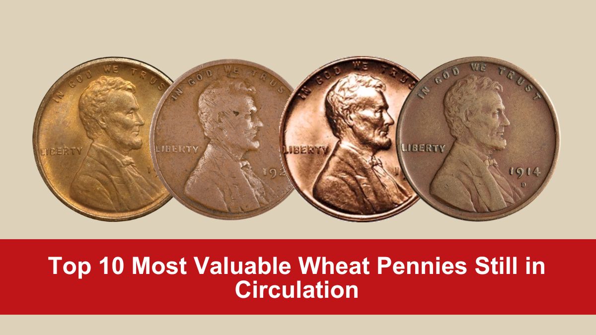 Top 10 Most Valuable Wheat Pennies Still in Circulation – Some Priced at Over $99 Million!