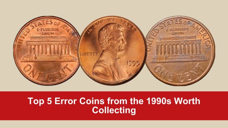 Top 5 Error Coins from the 1990s Worth Collecting