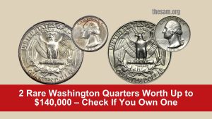 2 Rare Washington Quarters Worth Up to $140,000 – Check If You Own One