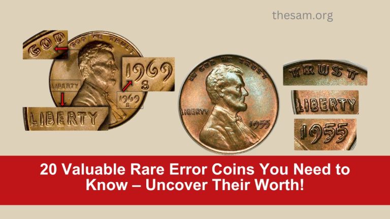 20 Valuable Rare Error Coins You Need to Know – Uncover Their Worth!