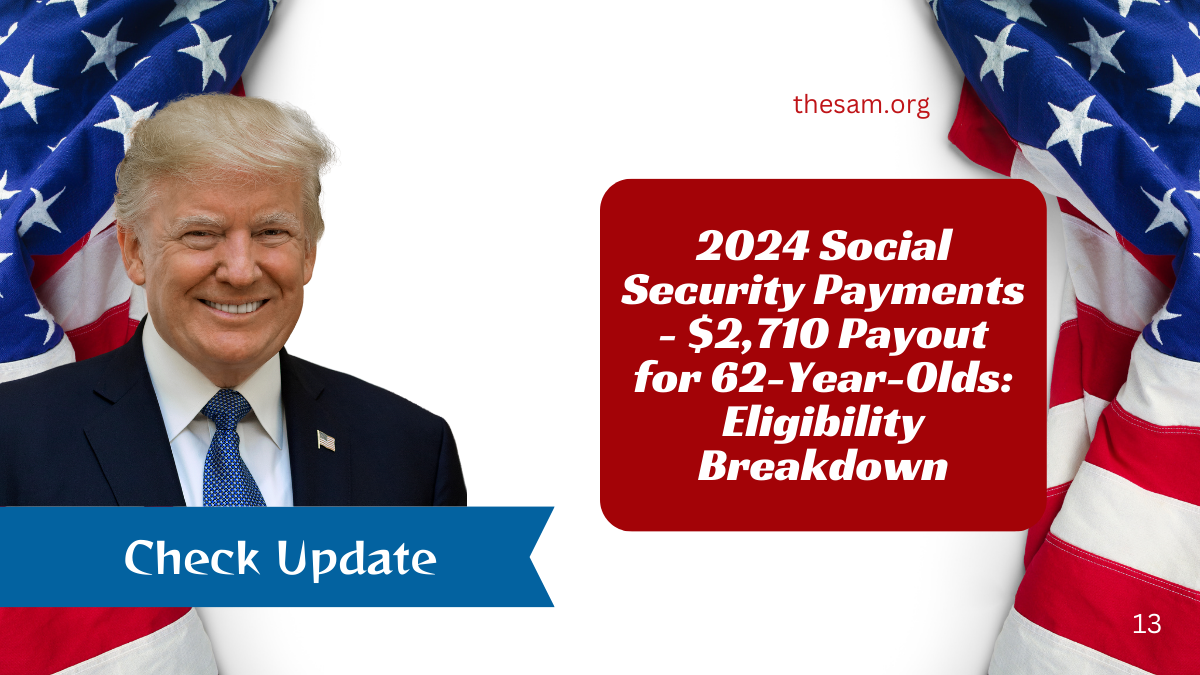 2024 Social Security Payments - $2,710 Payout for 62-Year-Olds: Eligibility Breakdown"