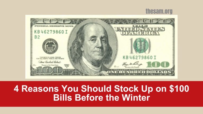 4 Reasons You Should Stock Up on $100 Bills Before the Winter