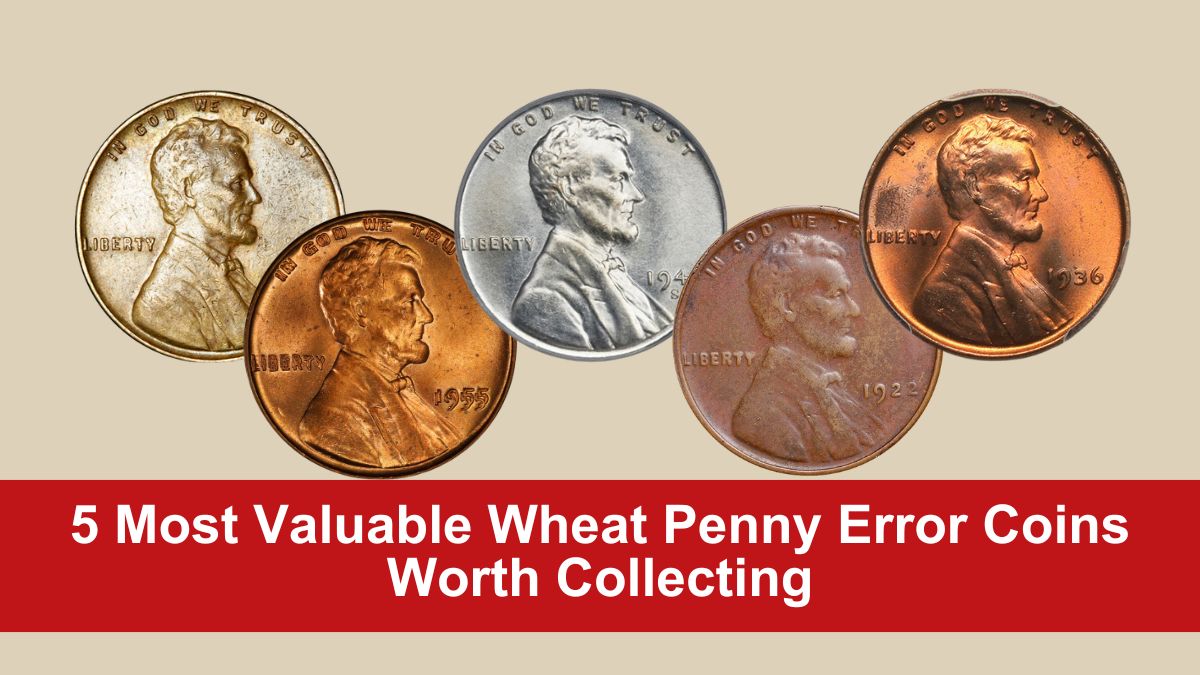 5 Most Valuable Wheat Penny Error Coins Worth Collecting