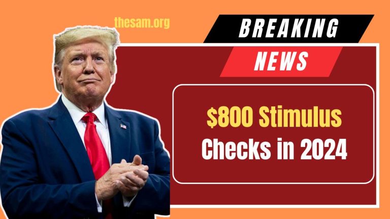 $800 Stimulus Checks in 2024: Who Qualifies? Eligibility and Payment Schedule Revealed