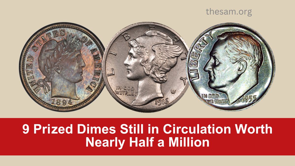 9 Prized Dimes Still in Circulation Worth Nearly Half a Million