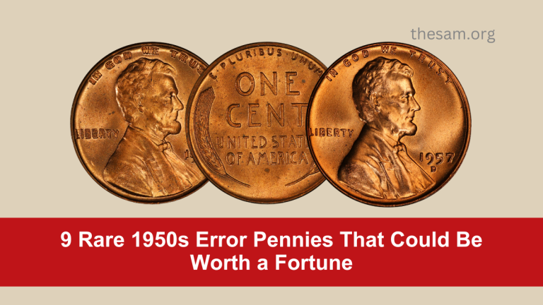 9 Rare 1950s Error Pennies That Could Be Worth a Fortune