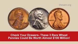 Check Your Drawers- These 3 Rare Wheat Pennies Could Be Worth Almost $100 Million!