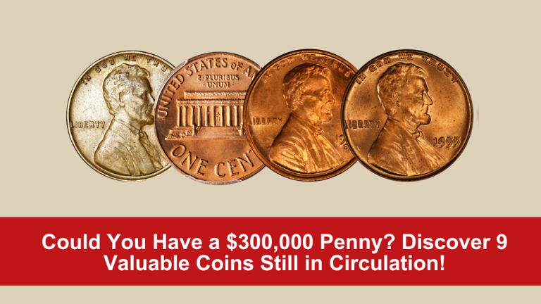 Could You Have a $300,000 Penny Discover 9 Valuable Coins Still in Circulation!