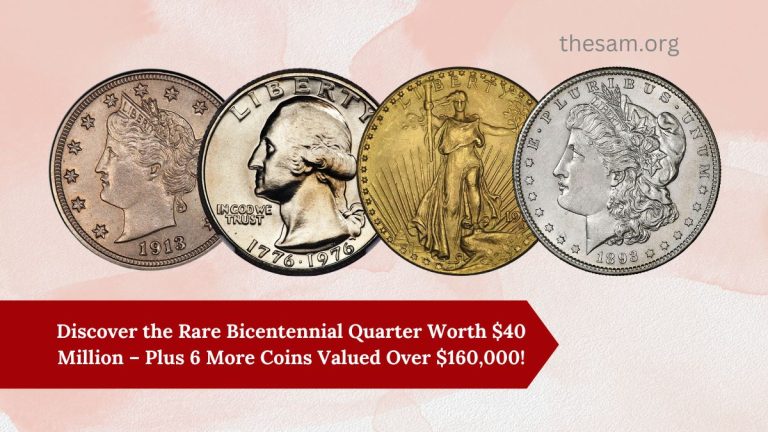 Discover the Rare Bicentennial Quarter Worth $40 Million – Plus 6 More Coins Valued Over $160,000!