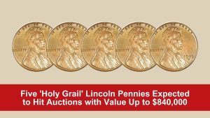 Five 'Holy Grail' Lincoln Pennies Expected to Hit Auctions with Value Up to $840,000