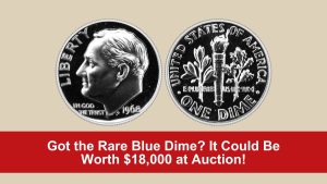 Got the Rare Blue Dime? It Could Be Worth $18,000 at Auction!