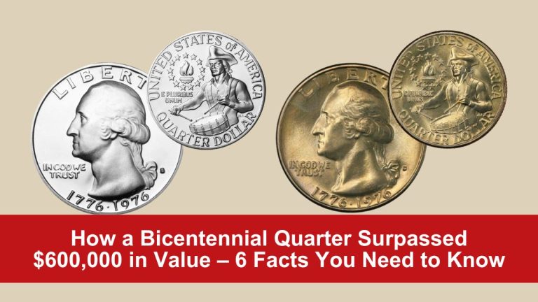 How a Bicentennial Quarter Surpassed $600,000 in Value – 6 Facts You Need to Know