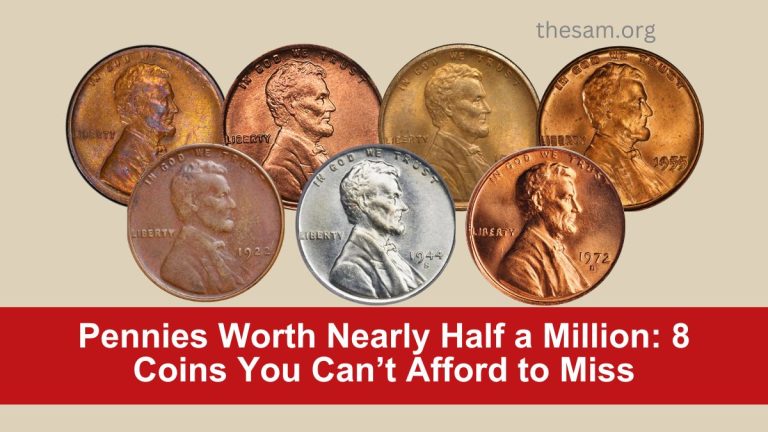 Pennies Worth Nearly Half a Million: 8 Coins You Can’t Afford to Miss