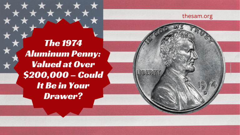 The 1974 Aluminum Penny: Valued at Over $200,000 – Could It Be in Your Drawer?