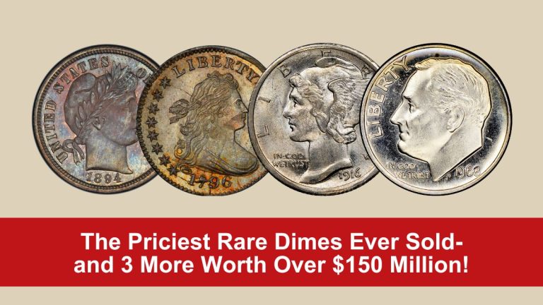 The Priciest Rare Dimes Ever Sold- and 3 More Worth Over $150 Million!