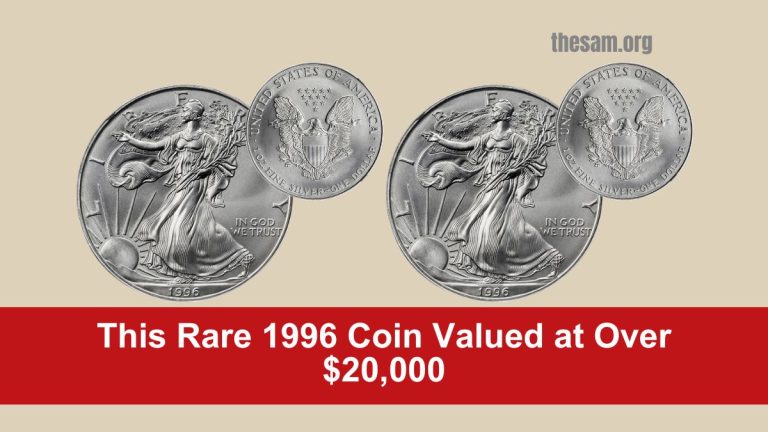 This Rare 1996 Coin Valued at Over $20,000