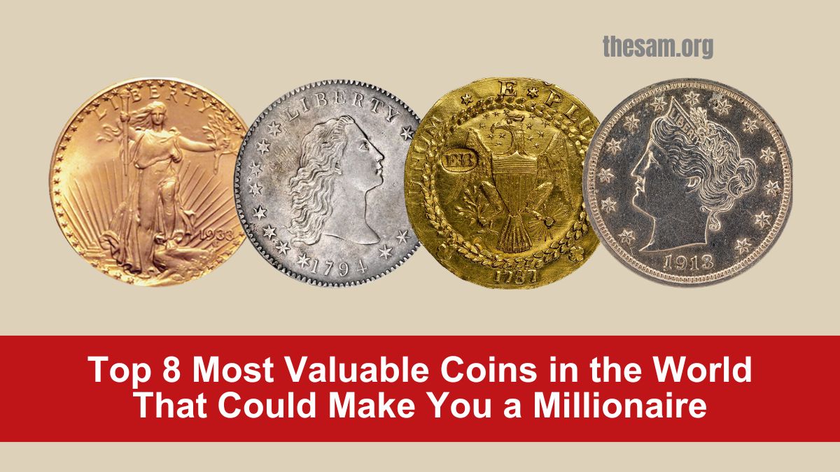 Top 8 Most Valuable Coins in the World That Could Make You a Millionaire