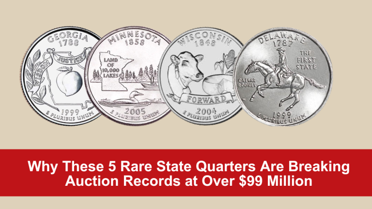 Why These 5 Rare State Quarters Are Breaking Auction Records at Over $99 Million