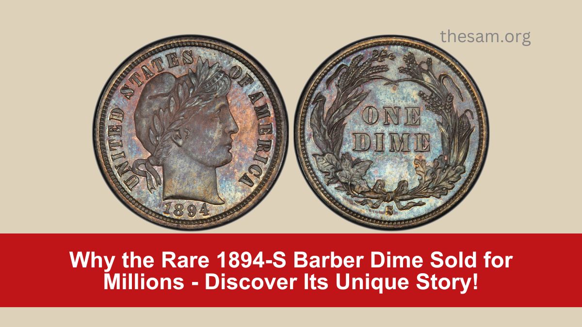 Why the Rare 1894-S Barber Dime Sold for Millions - Discover Its Unique Story!