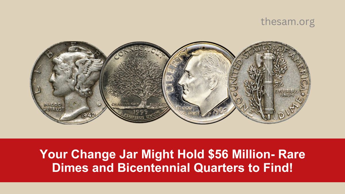 Your Change Jar Might Hold $56 Million- Rare Dimes and Bicentennial Quarters to Find!